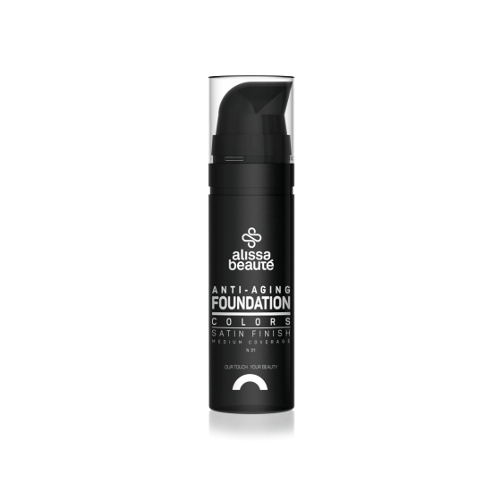 Тональна мінеральна основа Anti-aging Foundation n,01 Alissa Beautе 35 мл Вінниця