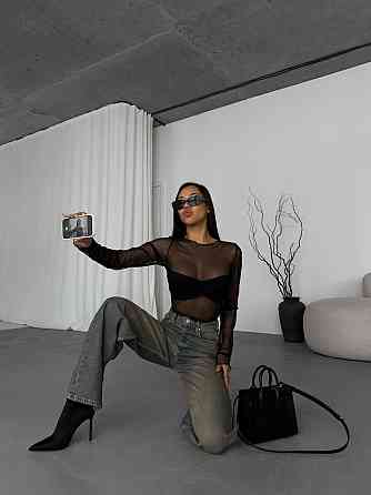 Жіночий привабливий топ сітка з імітацією ліфа стрейч сітка + віскоза Одеса