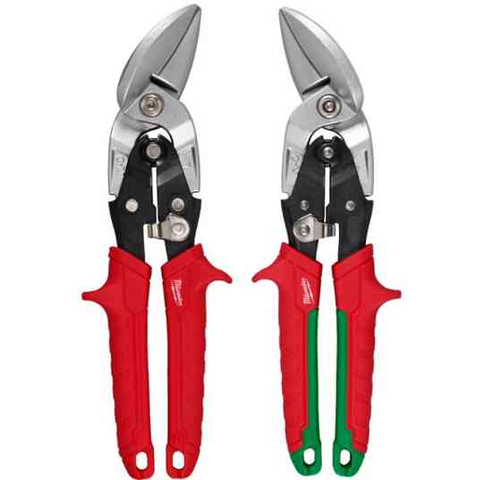 Набір ножиць по металу MILWAUKEE, (2шт) (правий / лівий різ) Одеса