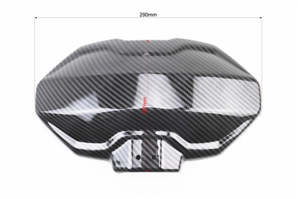 Крило заднє універсальне, графітне кріплення на одну сторону з регулюванням нахилу (бризковик) TUNING, КАРБОН Київ - фото 3