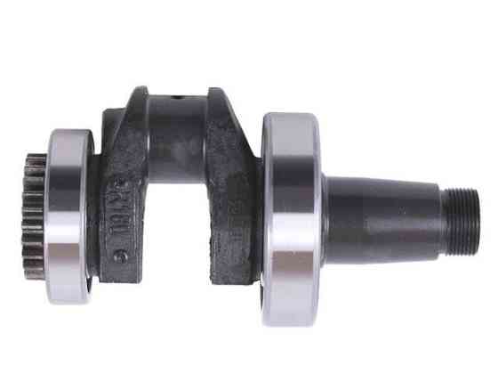 Колінвал у зборі з підшипниками 6310/6210 і шестернею на дизельний двигун 180N Мукачево