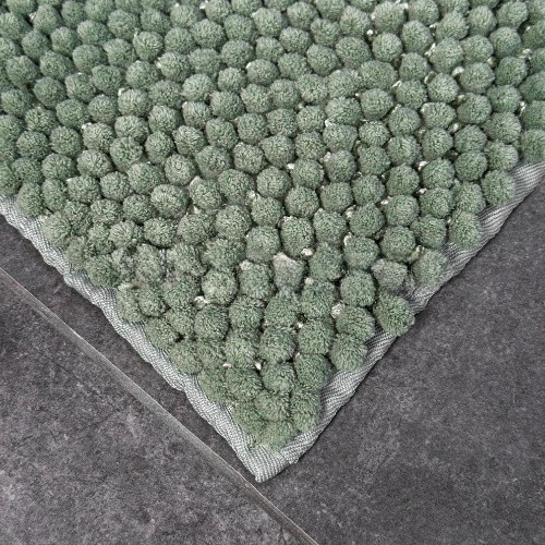 Набір килимків для ванної кімнати 2шт 50*80см+50*50см Ананас нефрит Дариана Житомир - изображение 2