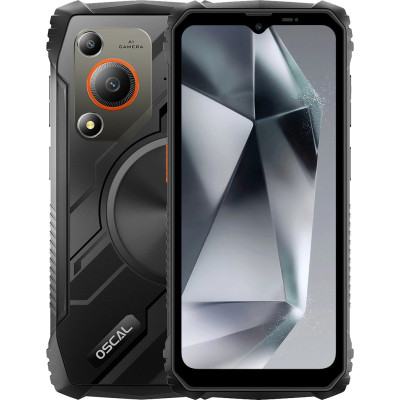 Мобільний телефон Oscal Marine 1 4/128GB Black Вінниця - фото 1