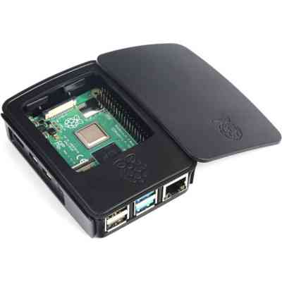 Корпус для Микро ПК Raspberry Pi for 4B Grey-Black (SC0230) Винница
