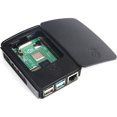 Корпус для Мікро ПК Raspberry Pi for 4B Grey-Black (SC0230) Вінниця - фото 3