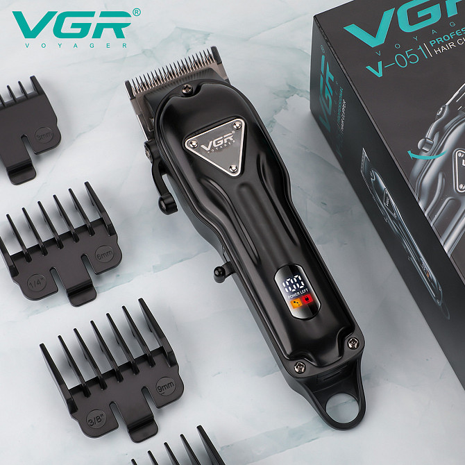 Акумуляторна машинка для стрижки BU-965 VGR V-051 Київ - фото 3