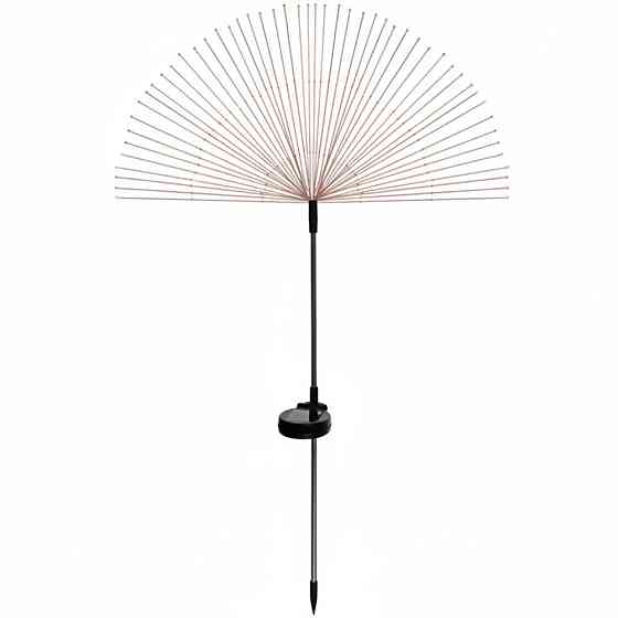 2 шт Садовий світильник Феєрверк на сонячній батареї 90LED,95см,Біле світло SBR Київ