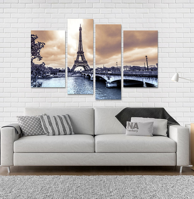 Модульна картина Париж Art-38_4 Київ - фото 2