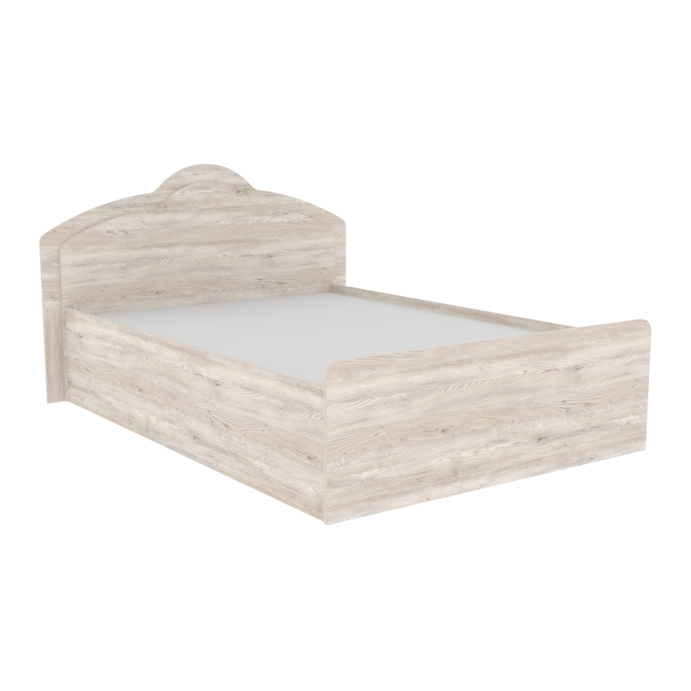 Ліжко Діана двоспальне, Самоа Димчастий, 2048х1610х1030 Львів - фото 1