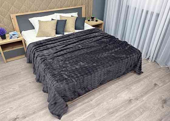 Плед-покривало 200х230 см (+-5см) Soft Night Графітовий (87-133) Київ