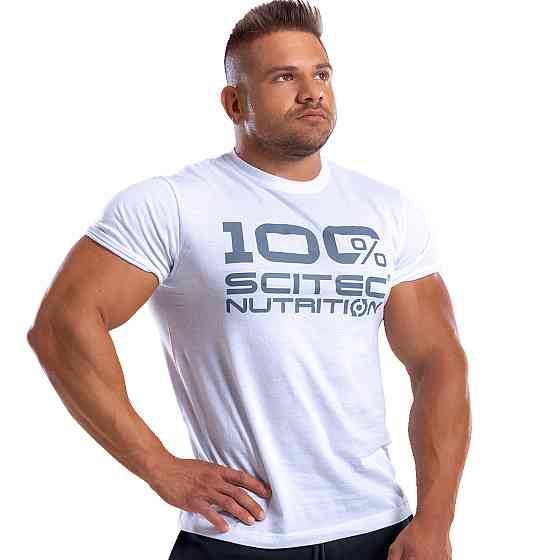 Футболка 100% Man T-Shirt S (white) Луцк