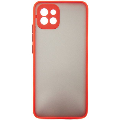 Чохол до мобільного телефона Dengos Matte Samsung Galaxy A03 (red) (DG-TPU-MATT-95) Вінниця - фото 1
