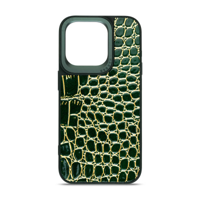 Чехол для мобильного телефона Harder Crocosaur Apple iPhone 15 Pro Green (ARM76702) Винница - изображение 1
