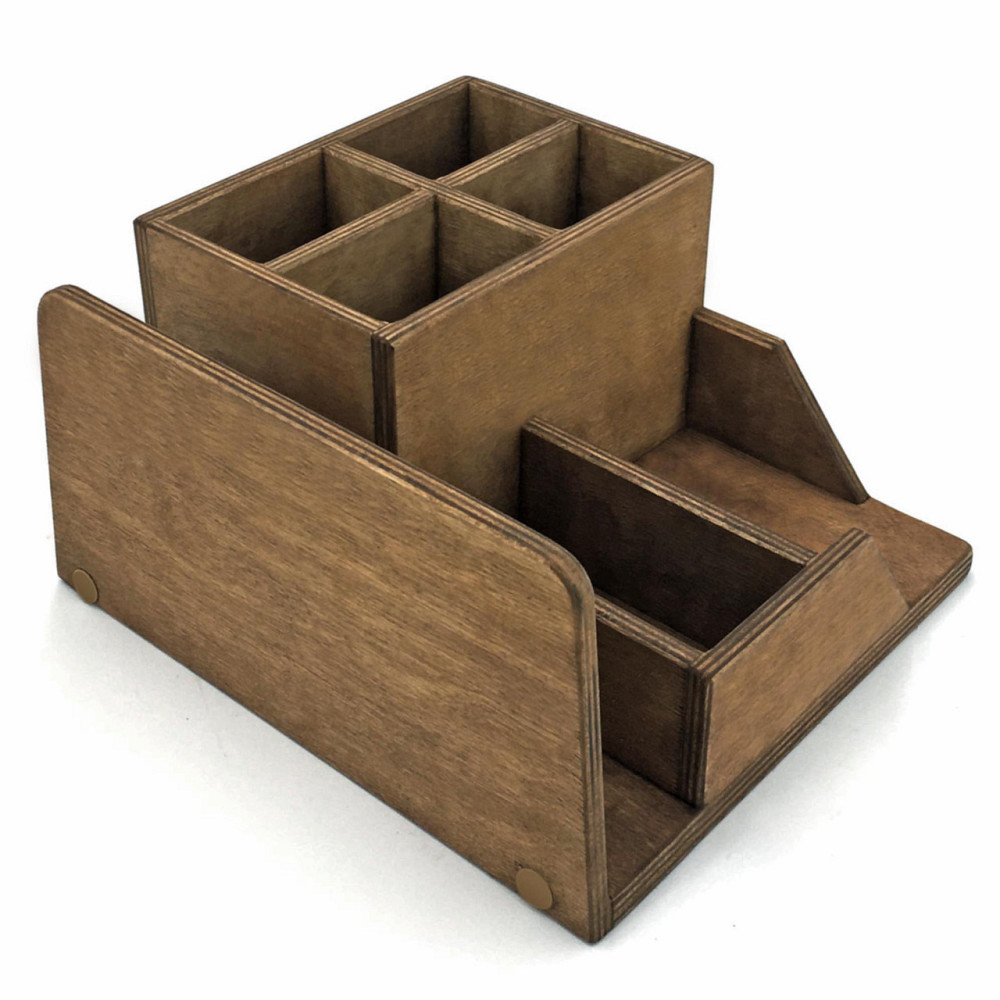 Підставка для столових приладів "Феста" сепія Миколаїв - фото 1