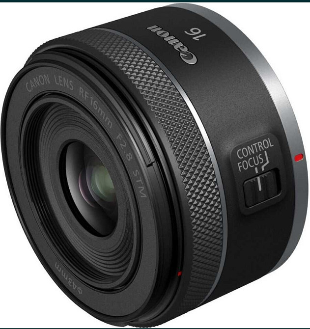 Широковугловий Об'єктив: Canon RF 16 mm. F/2.8 STM (5051C005) Київ - фото 2