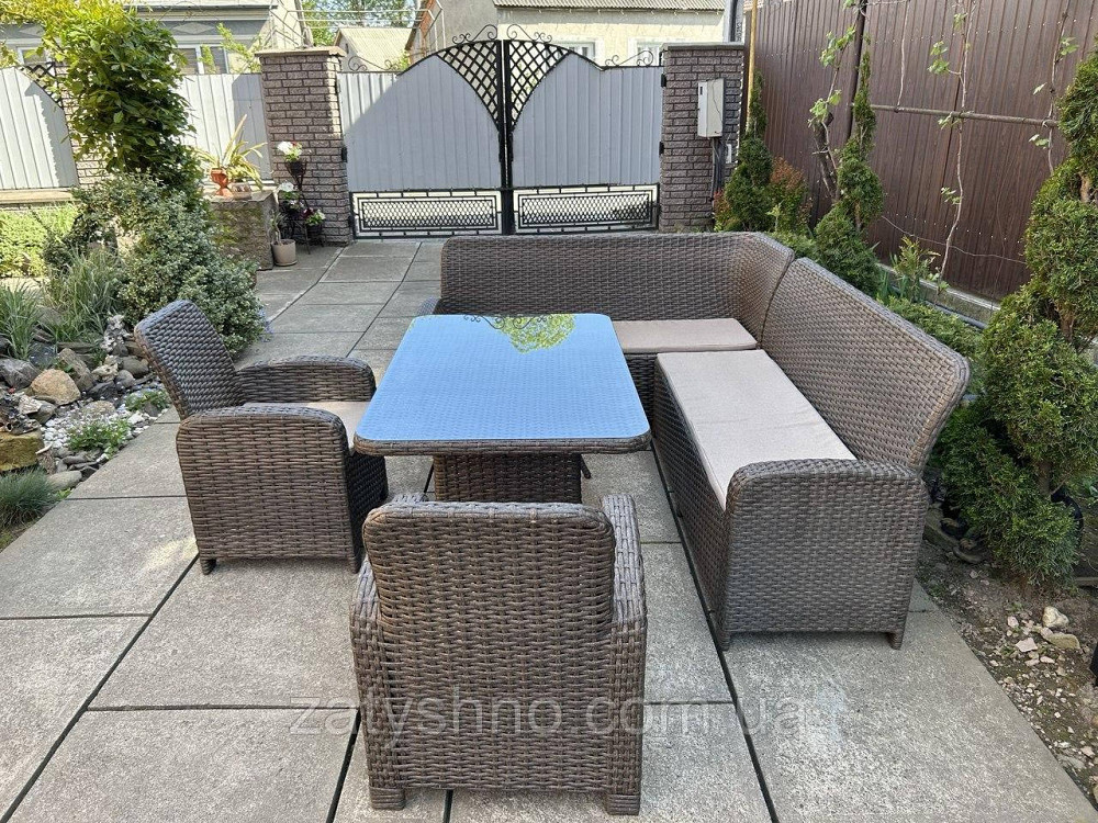 Плетені меблі вуличні Київ - фото 1