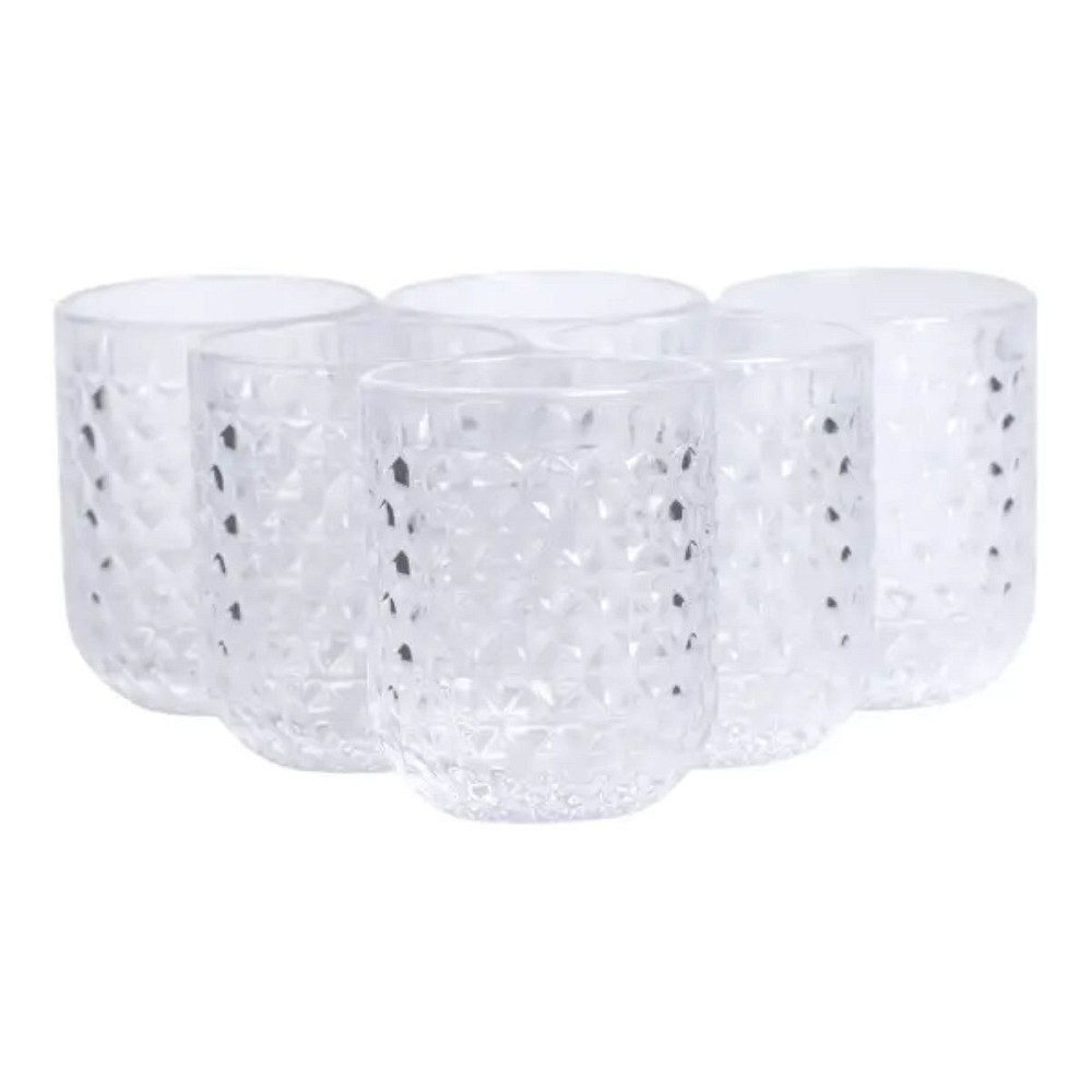 Набір склянок 6 шт по 250 мл Прозорий HP-19-105 Коломия - фото 4