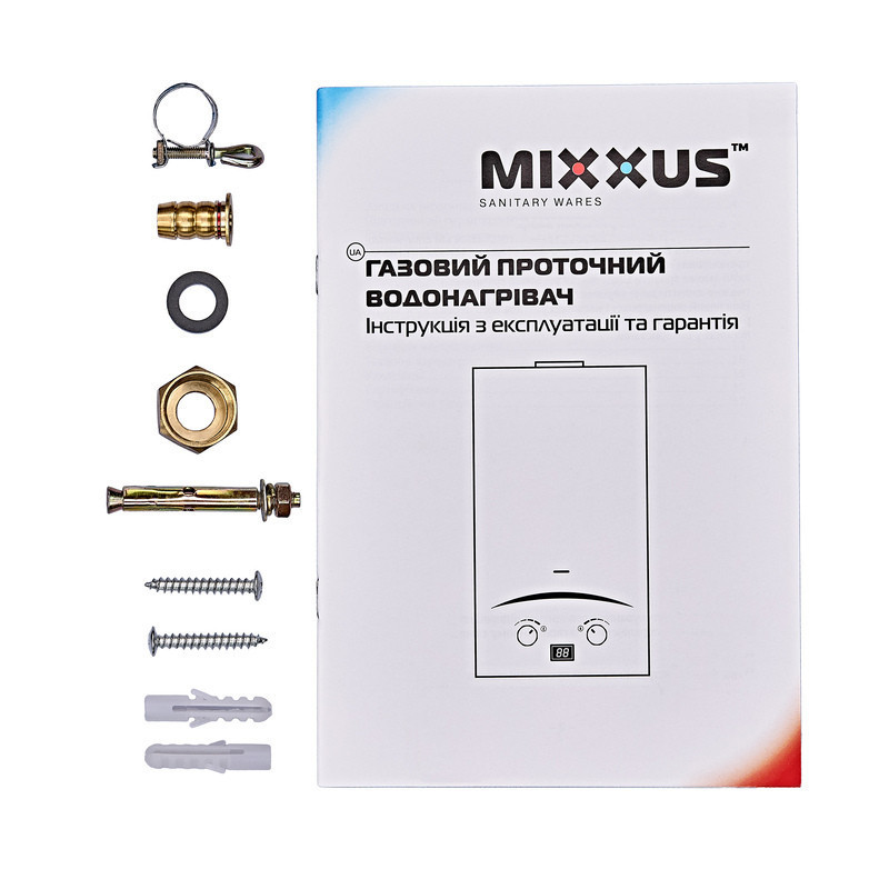 Газова колонка MIXXUS GWH-0210 BASIC BLACK димохідна 10 л/хв    ( WH0023 ) 30788 Харків - фото 5
