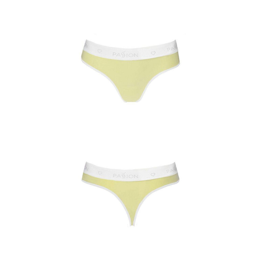 Спортивні трусики-стрінги Passion PS007 PANTIES S, yellow Sex Aura Київ - фото 4