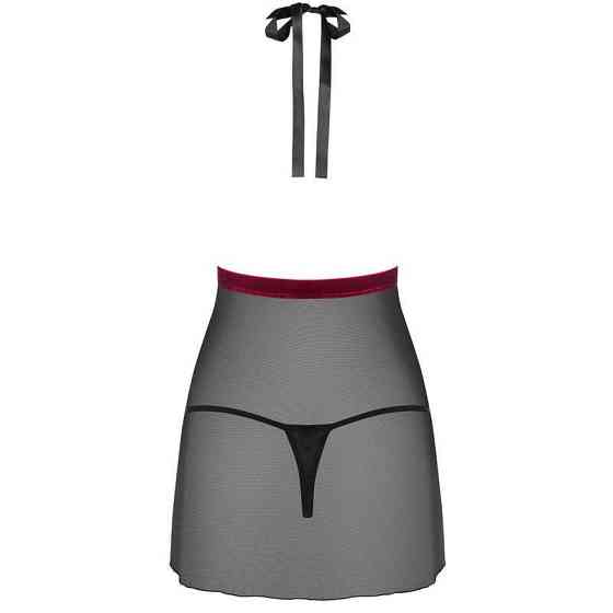 Пеньюар Obsessive Rossita чорний, S/M Sex Aura Київ