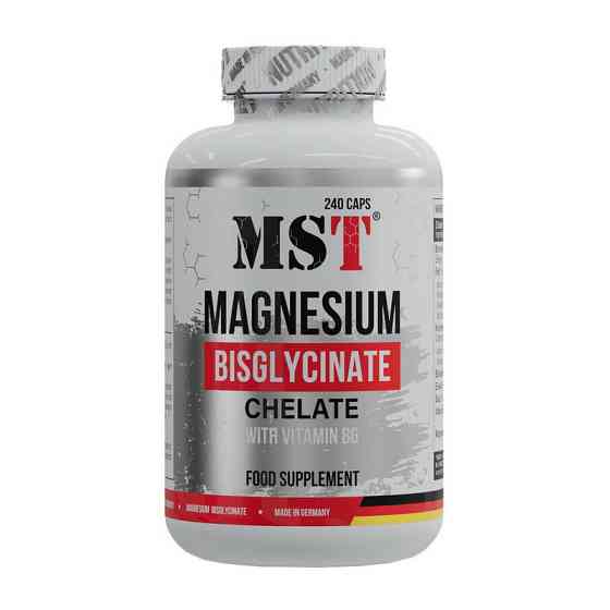 Magnesium Bisglycinate With Vitamin B6 (240 caps) Луцьк