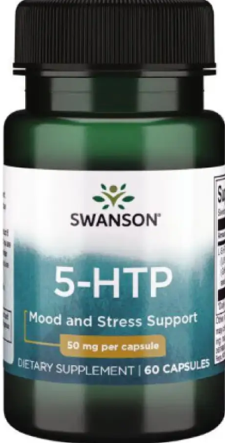 5-гідрокситриптофан Ultra 5-HTP 50 мг 60 капс Київ - фото 1