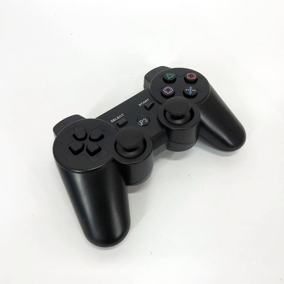 Игровой беспроводной геймпад Doubleshock PS3/PC аккумуляторный джойстик с функцией вибрации. Цвет: черный XZ-69 Львов - изображение 8