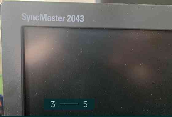 Монітор: Samsung Sync Master 2043SN. Київ