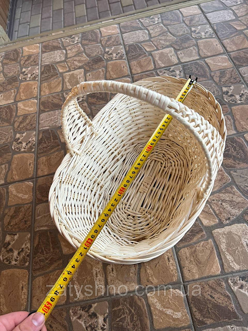 Кошик великодній білий Київ - фото 5