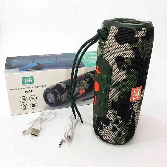 Портативна бездротова якісна колонка TG341, Колонка-динамік bluetooth, Гучна колонка UH-558 для вулиці Київ