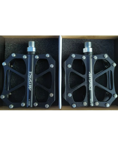 Велосипедные педали на промышленных подшипниках JTB-014 Feel Fit черные JTB-014 Бровары - изображение 2