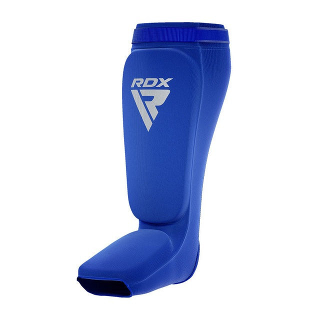 Захист гомілки та стопи RDX Shin Instep Foam Blue/White L Каменское - изображение 2