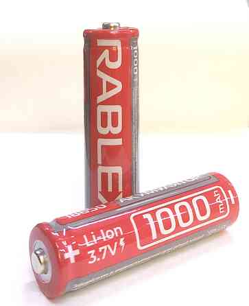 Акумулятори Rablex RB-1000, 18650/3.7V/1000mAh (500 шт) Київ