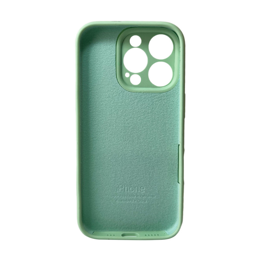 Чохол для смартфона Silicone Full Case AA Camera Protect for Apple iPhone 16 Pro Max 51,Avokado Green Київ - фото 3