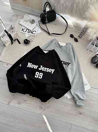 Унісекс  базовий стильний світшот трьохнитка на флісі Одеса