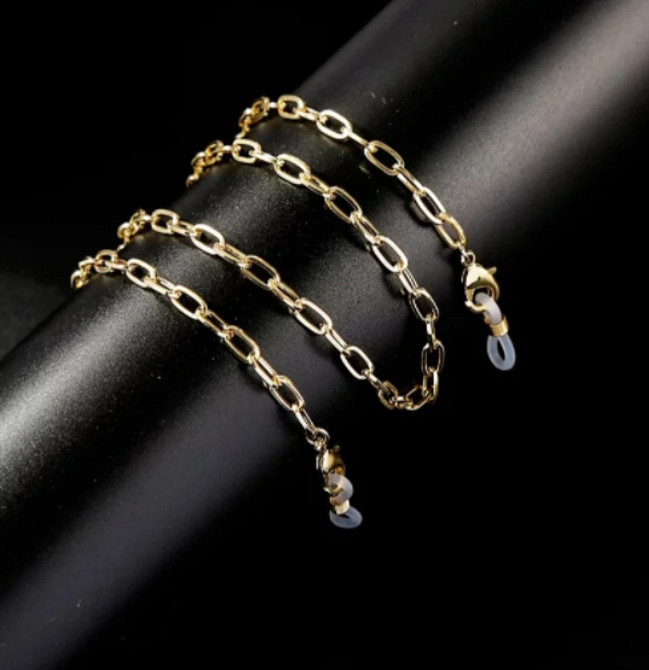 Ланцюжок для окулярів золотистий Київ - фото 1