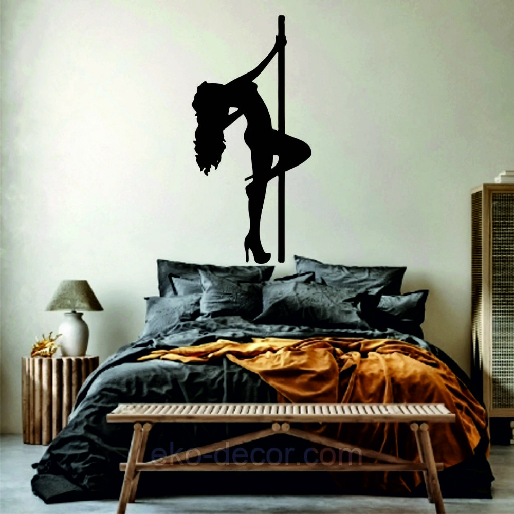 Декоративне настінне Панно «Стриптиз», Декор на стіну 110*52 см, Чорний Київ - фото 9