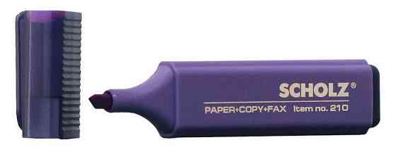 Маркер текстовий "Scholz" 210-07SCH фіолетовий 1-5 мм, шт Київ