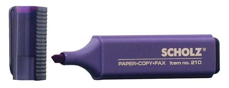 Маркер текстовий "Scholz" 210-07SCH фіолетовий 1-5 мм, шт Київ - фото 1