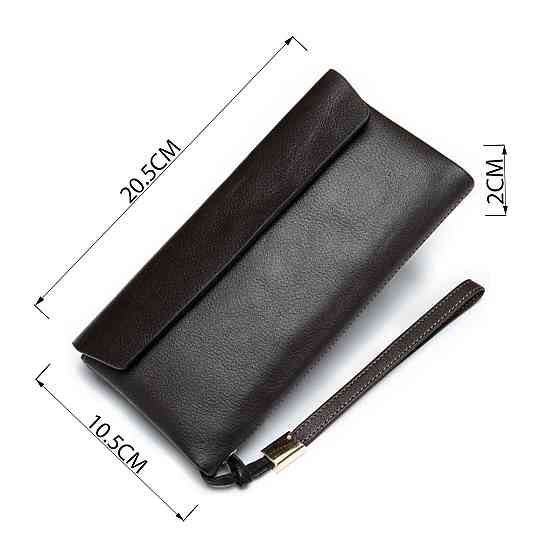 Клатч унисекс Vintage 14903 Коричневый Киев