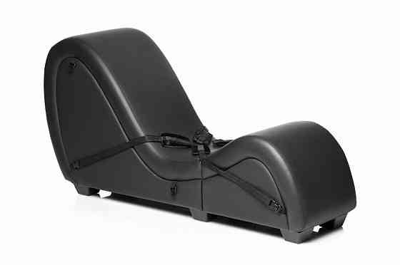 Секс-крісло з подушками Master Series Kinky Sex Lounge with Cushions — Black Sex Aura Київ