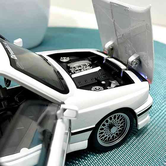 Машинка TK Union Group Bmw m3 інерційна звук світло відкривається багажник капот двері 1:24 Біла (GT-99641) Чернігів