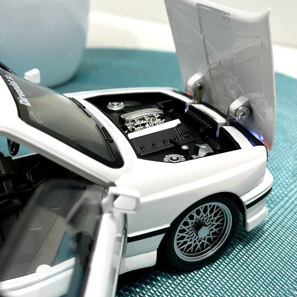 Машинка TK Union Group Bmw m3 інерційна звук світло відкривається багажник капот двері 1:24 Біла (GT-99641) Чернігів - фото 5