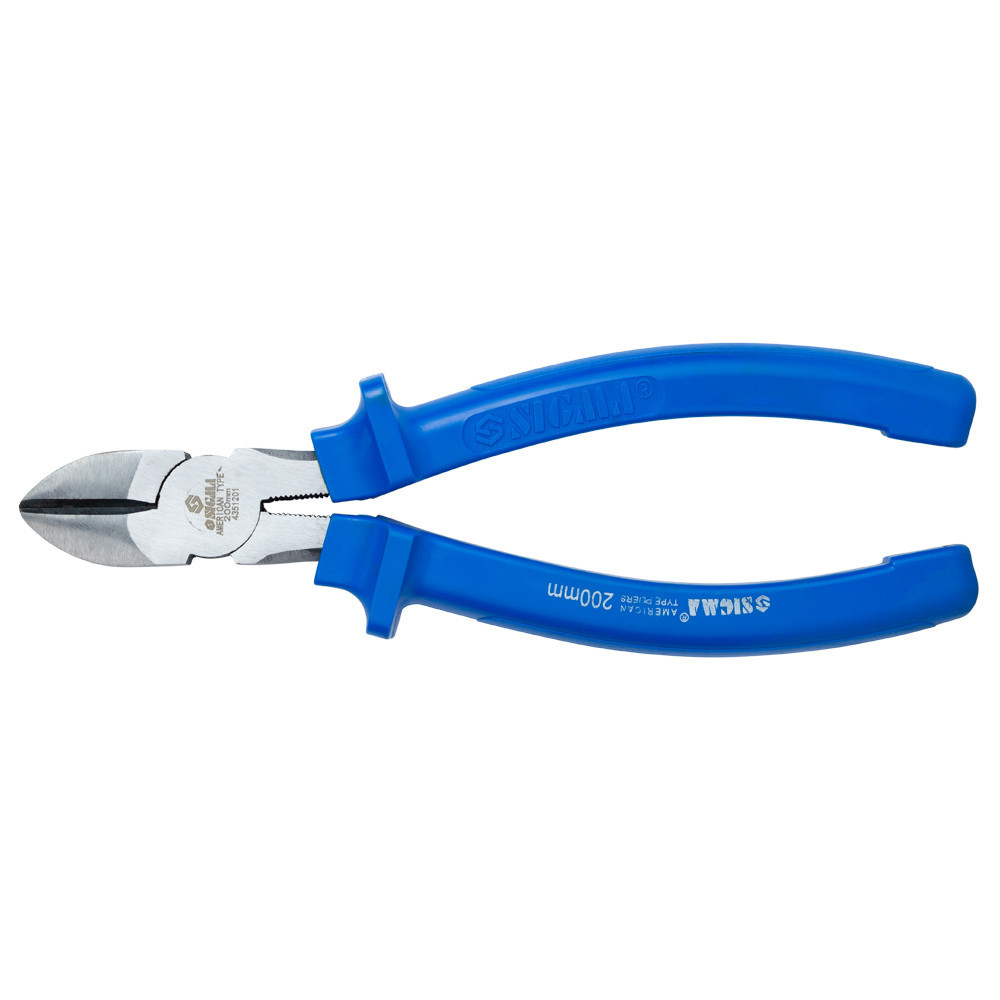 Бокорезы 200мм синие SIGMA (4351201) Ровно - изображение 1