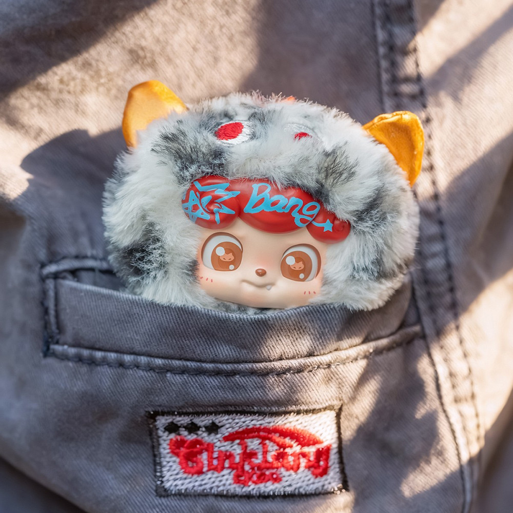 Колекційна м'яка іграшка з кільцем POP TOP JOTOYS серії Q.Kid - Космо-хвилі Дніпро - фото 12