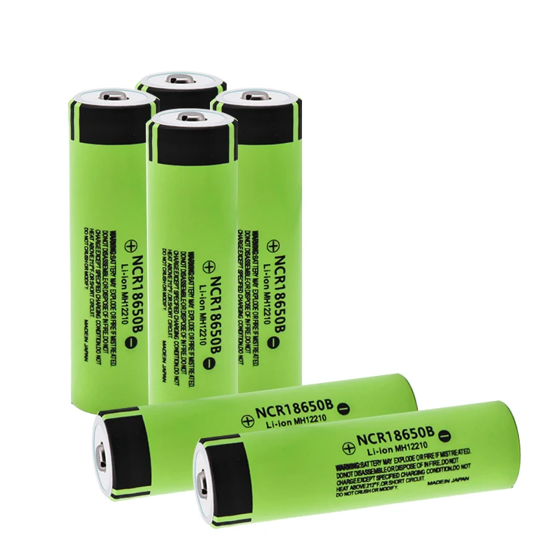 Защищенный Li-Ion аккумулятор Panasonic NCR18650B 3400 mAh (Зеленый) Винница - изображение 8