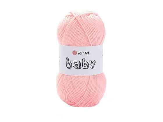 Пряжа Baby персиковий 100% акрил 150м 50г 5шт/уп 204 ТМ YarnArt Київ