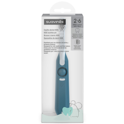 Дитяча зубна щітка Suavinex від 2 до 6 років, STAGE 2, синя (403015) Вінниця - фото 5