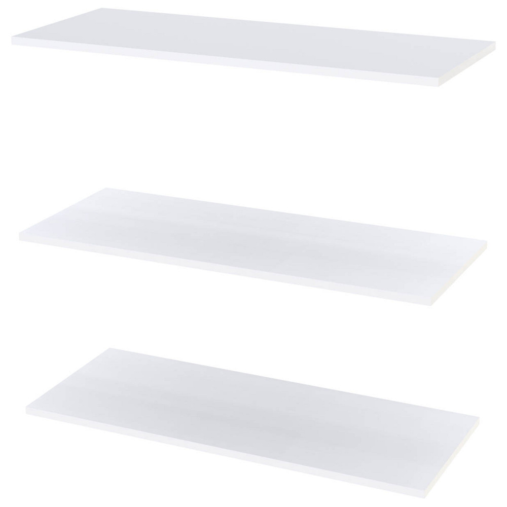 Полиця для одягу Doros Promo Білий 3шт. 86.7х35х1.6 (DRS-011562) Дніпро - фото 1