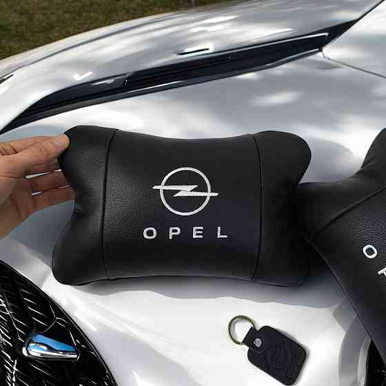 Подушки для машини Opel Опель, Подушка для підтримки шиї в автокріслі, Подушка підголовник JT-517 в подарунок Київ